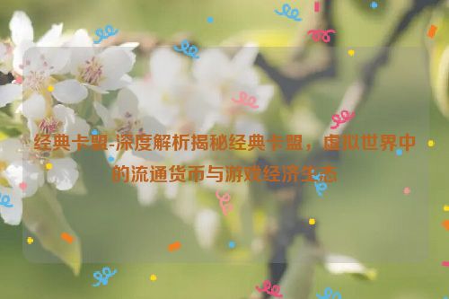 经典卡盟-深度解读揭密经典卡盟，虚拟世界中的通用货币与游戏经济生态,经典卡盟-深度解析揭秘经典卡盟，虚拟世界中的流通货币与游戏经济生态,第1张